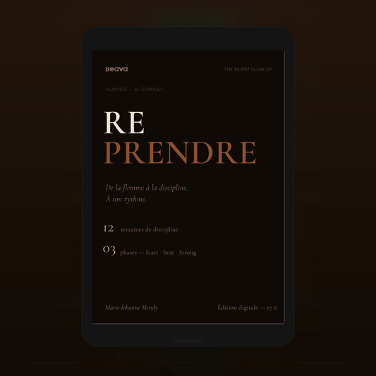 De la flemme à la discipline — Planner 12 semaines